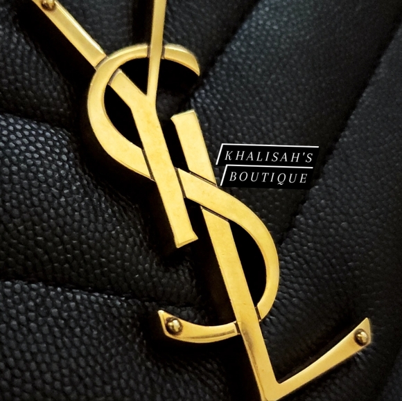 Extremely Rare!! YSL Saint Laurent LOULOU MEDIUM BAG MATELASSÉ Y GRAINED LEATHER - Picture 14 of 17